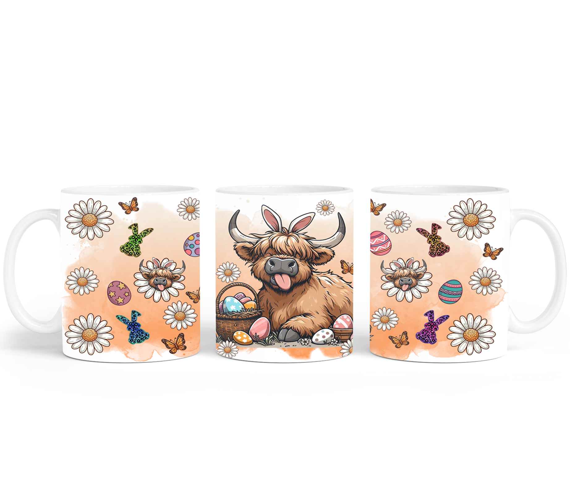 Highland Cow Easter-10383